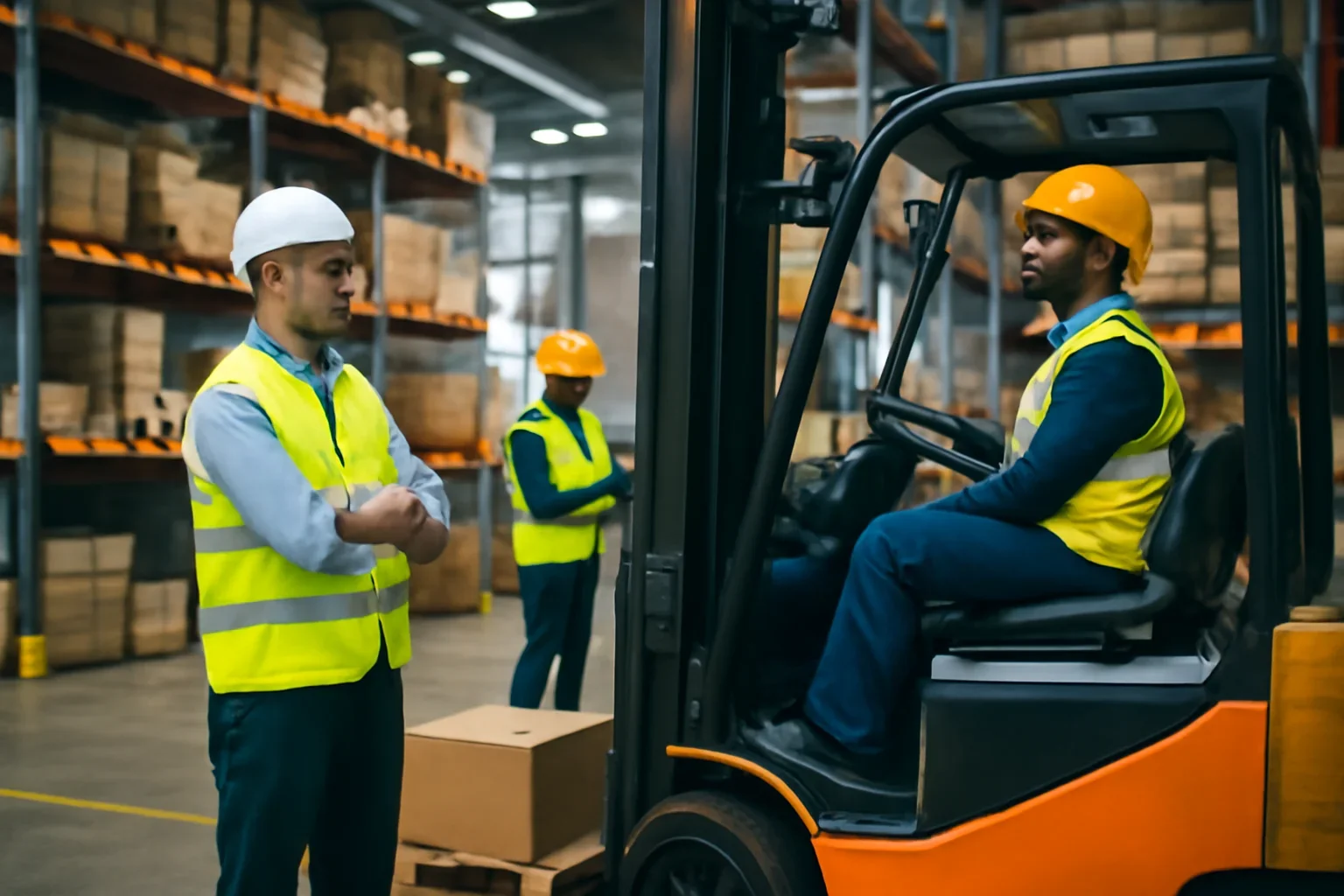 Adult workplace scene illustrating when employers should reevaluate operators