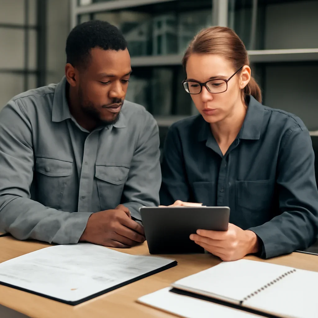 Documentation and planning materials related to when employers should reevaluate operators